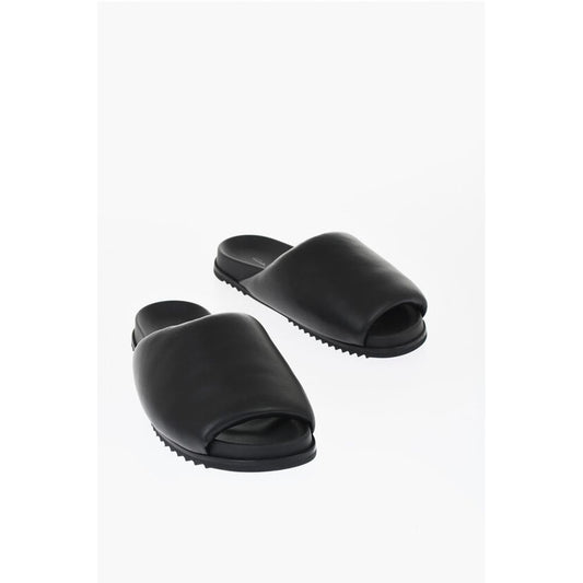 Rick Owens Leather Padded Slides