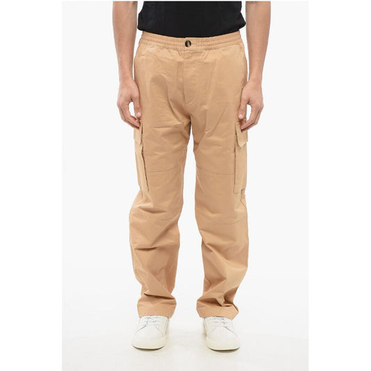 Marni Cotton Cargo Pants with Elastic Waistband