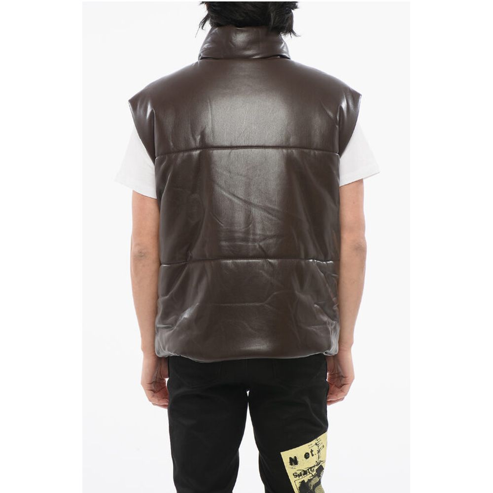 Nanushka Leather Quilted Vest