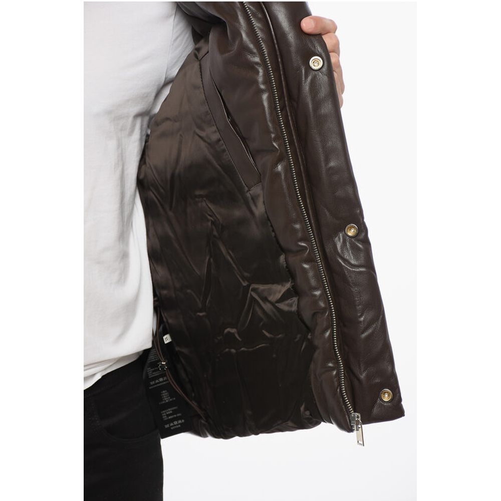 Nanushka Leather Quilted Vest