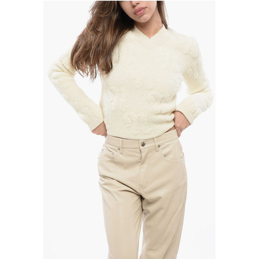 Nanushka V-Neck Wool DIAN Sweater