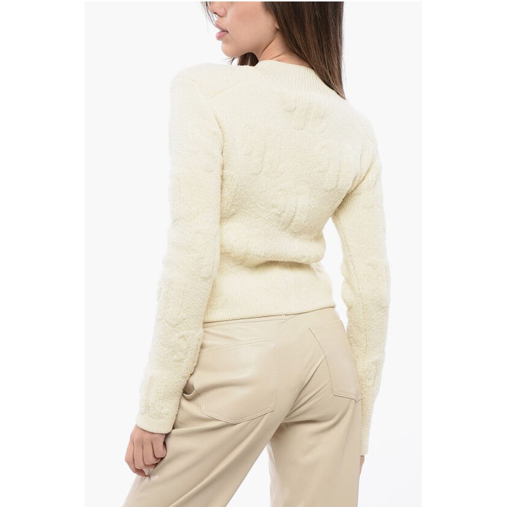 Nanushka V-Neck Wool DIAN Sweater