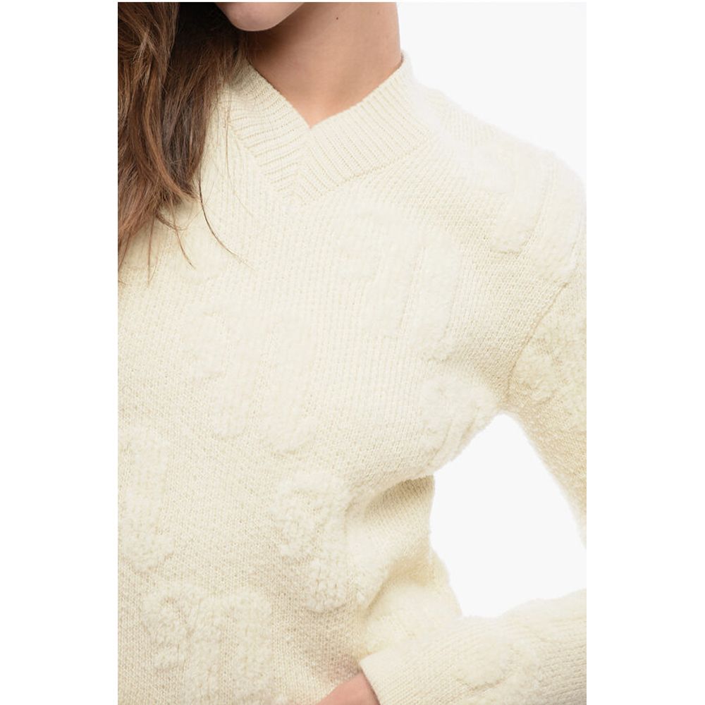 Nanushka V-Neck Wool DIAN Sweater