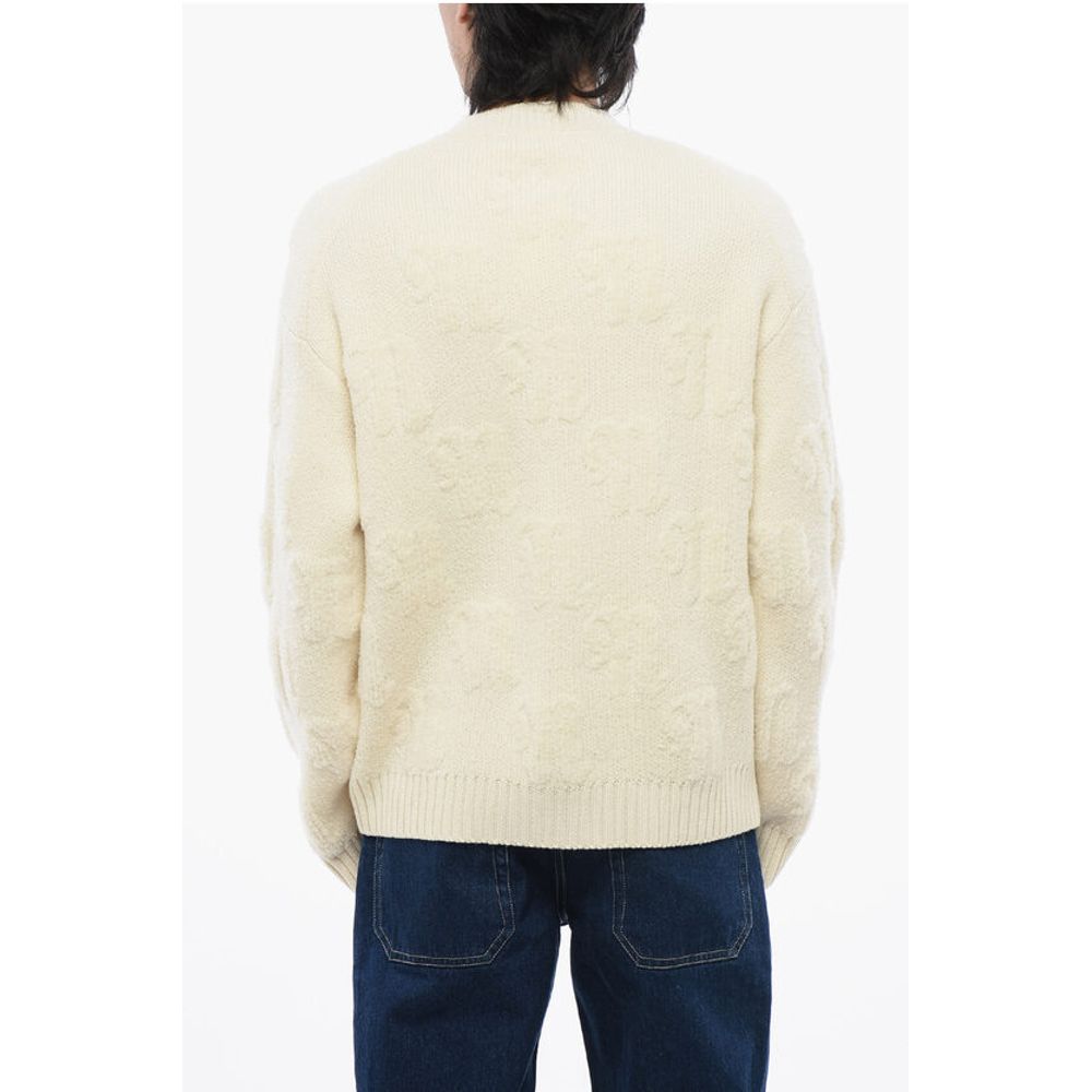 Nanushka Wool and Nylon FIGLO 3-Buttons Sweater