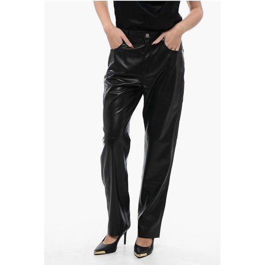 Nanushka Faux Leather VINNI 5-Pockets Pants