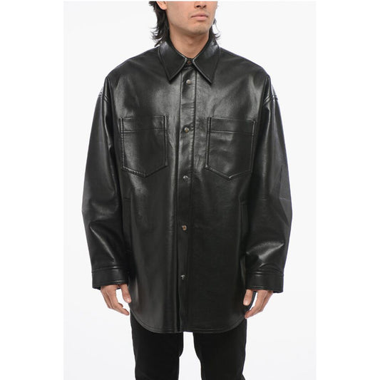 Nanushka Leather Overshirt