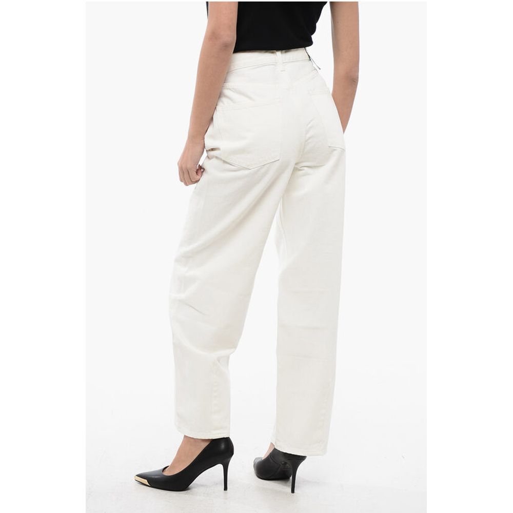 AllSaints High Waist Distressed Effect Wide Leg JAYCE Jeans 23cm
