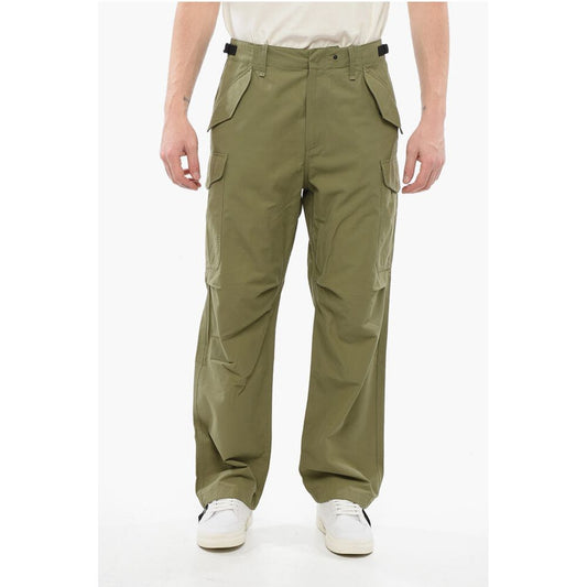 Rag&Bone Cotton Blend Cargo Pants with Safety Buckles