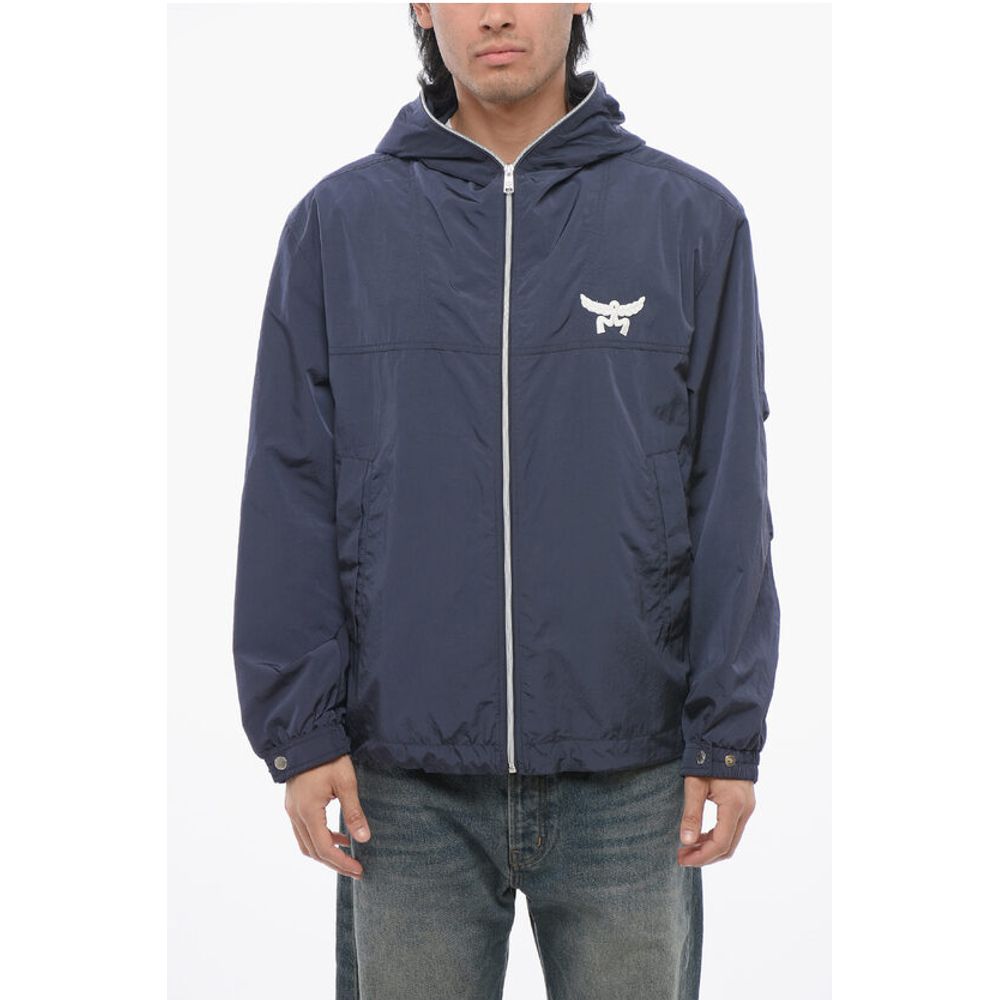 MCM Nylon Jacket with Hood and 2-Pockets