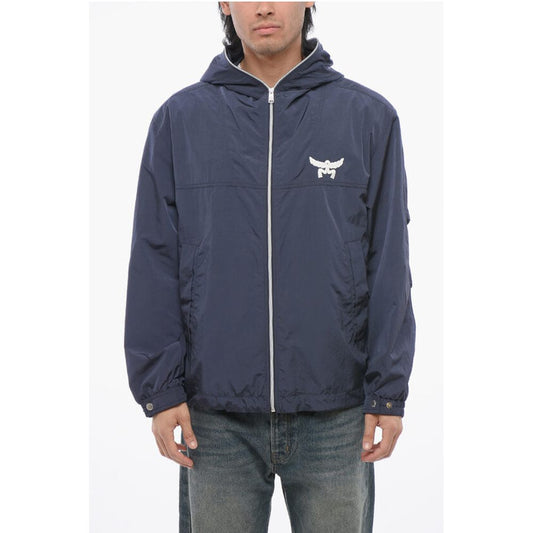 MCM Nylon Jacket with Hood and 2-Pockets