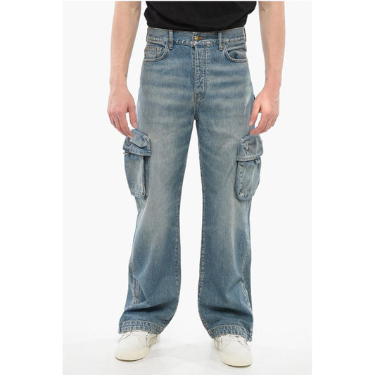 Amiri Vintage pranje Cargo džins hlače z gležnjarji 26cm
