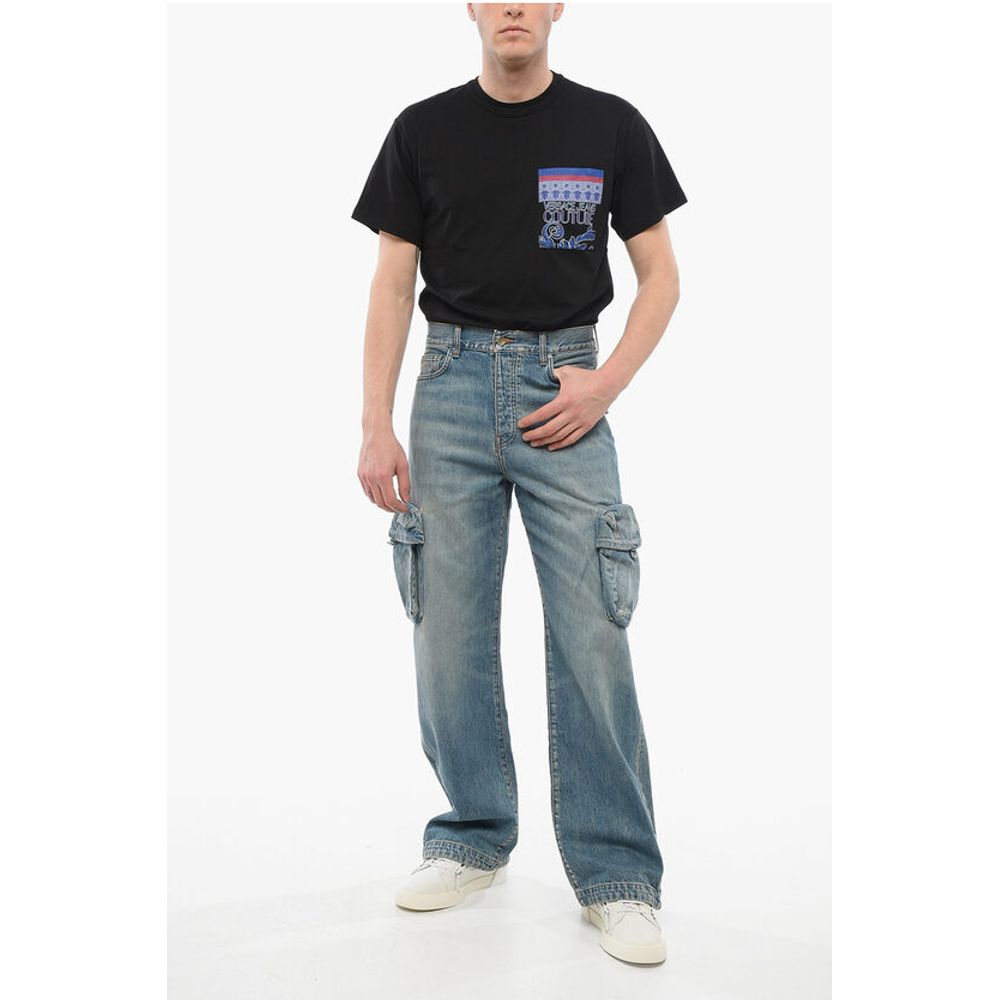 Amiri Vintage Wash Cargo Denims with Ankle Splits 26cm