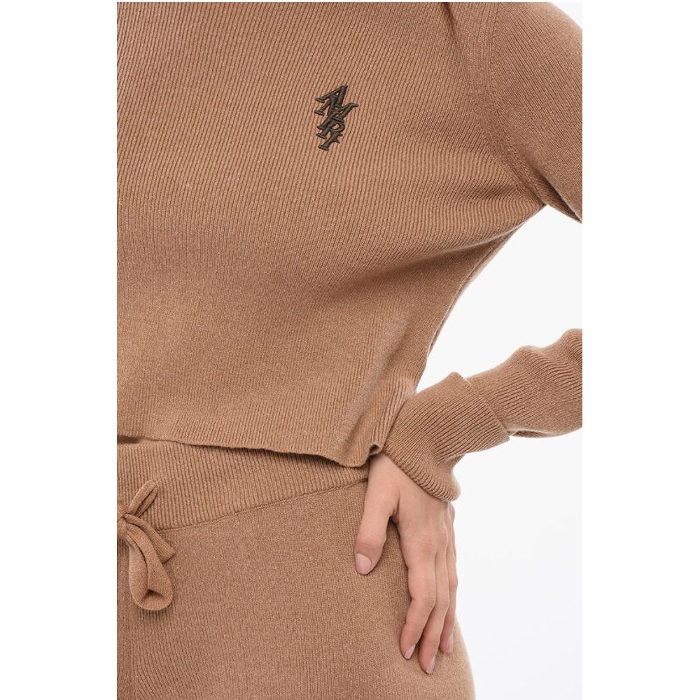 Amiri Crew Neck Cashmere Blend Sweater