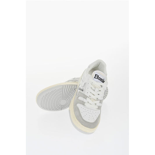 Etonic Two-Tone Leather Low-Top Sneakers