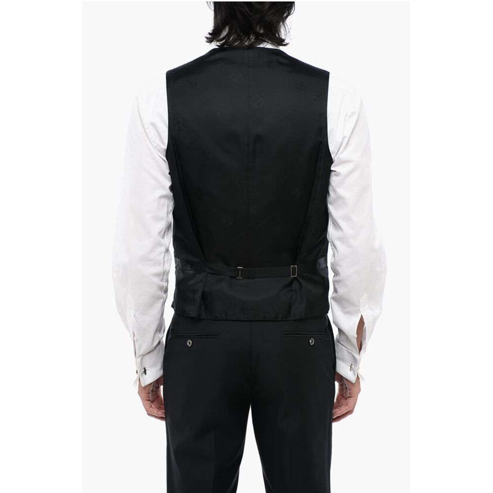 Corneliani Two-Tone Silk Waistcoat