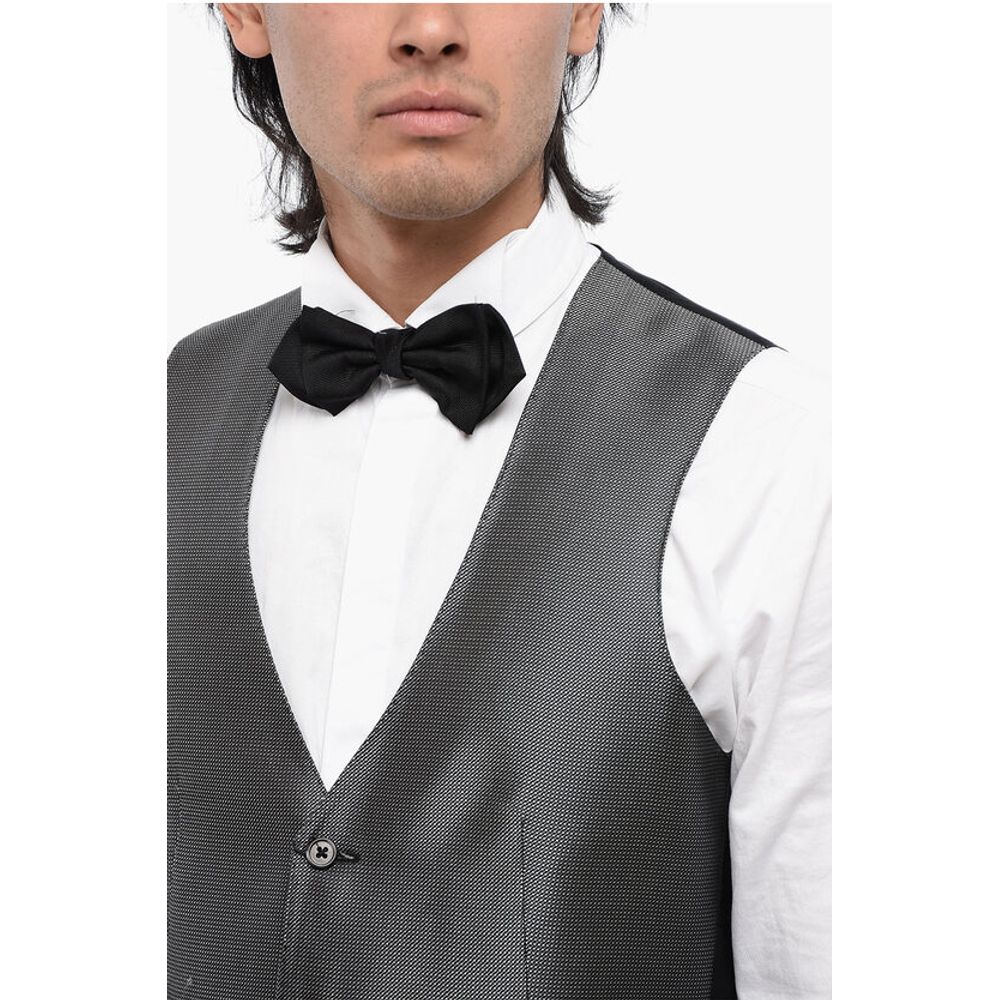 Corneliani Two-Tone Silk Waistcoat