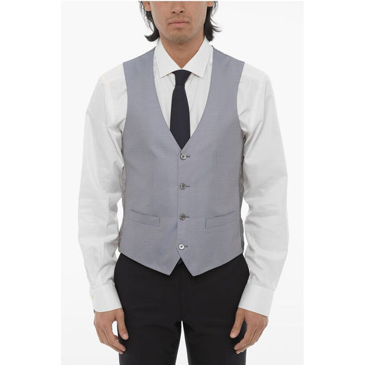 Corneliani Silk CERIM.ACADEMY Waistcoat with Back Adjuster