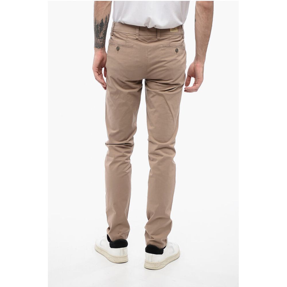 Corneliani CC COLLECTION Stretch Cotton Chinos Pants