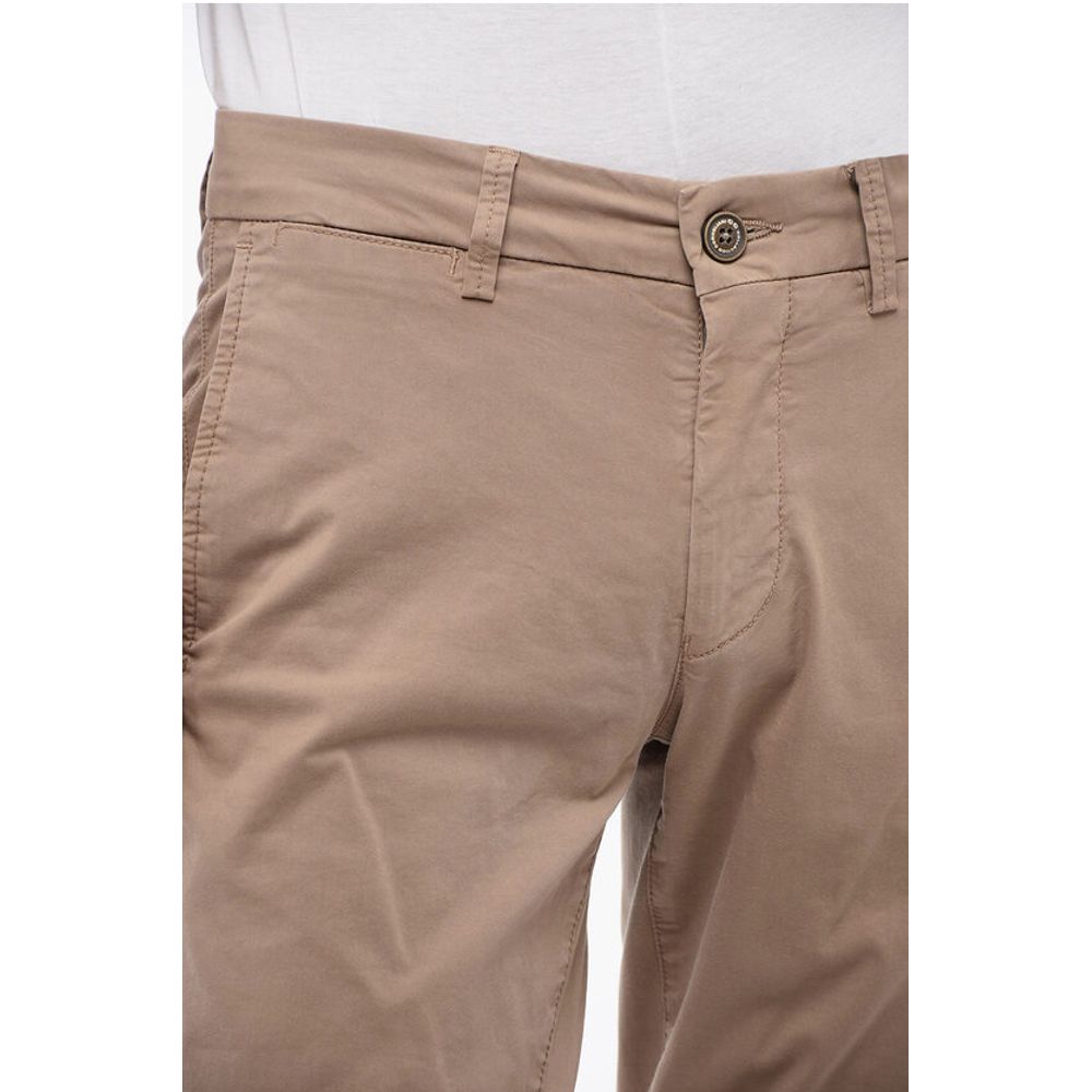 Corneliani CC COLLECTION Stretch Cotton Chinos Pants