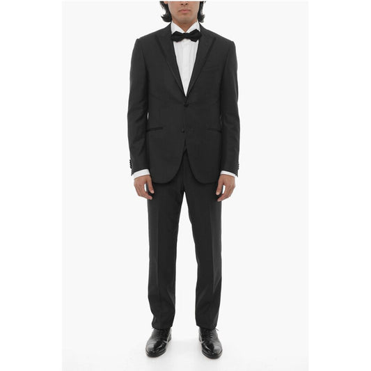 Corneliani Striped Virgin Wool CERIM.ACADEMY 3-Piece Waistcoat Suit wit