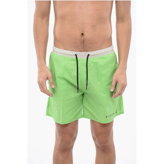 John Richmond Bicolor Boxer Swimsuit