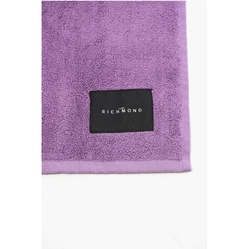 John Richmond Terry-Cotton KAITOS Beachtowel with Logo Maxi