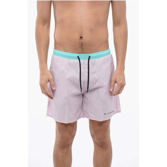 John Richmond Bicolor Boxer Swimsuit