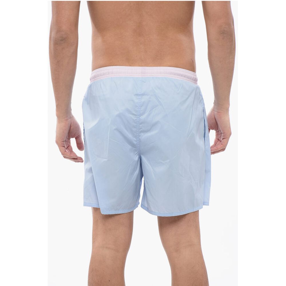 John Richmond Bicolor Boxer Swimsuit