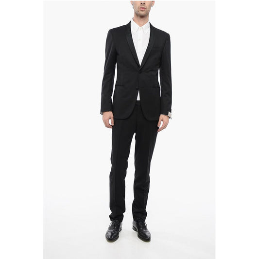 Corneliani Virgin Wool Shawl Lapel 2-Button Suit