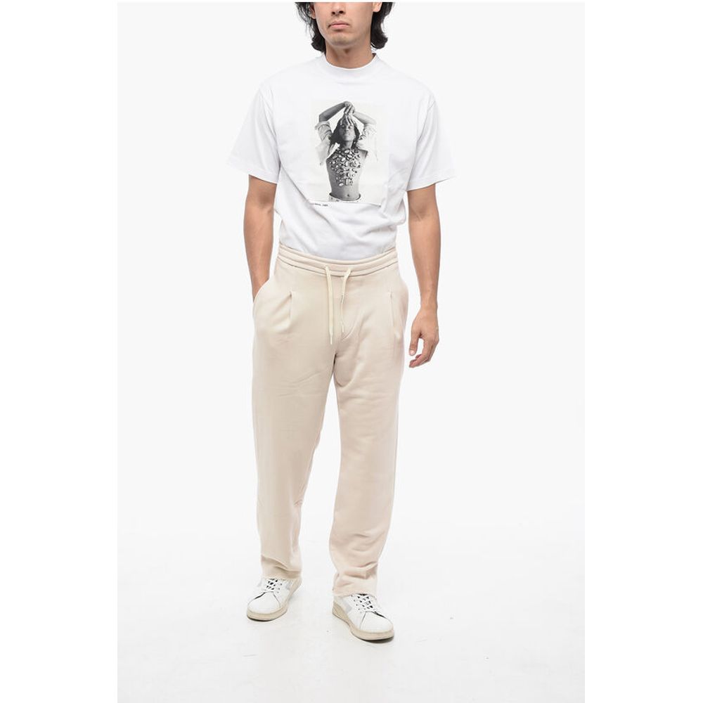 A Paper Kid Regular Fit Single-Pleat Sweat Pants