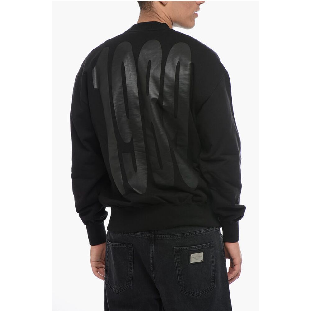 1989 Studio Printed Brushed Cotton Crew-neck Sweatshirt