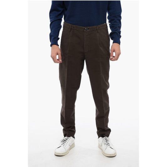 Incotex Tapered Fit Cotton Stretch Pants