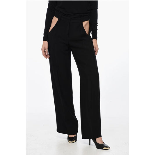 Mugler Straight-Fit Pants with Cut-Out Details