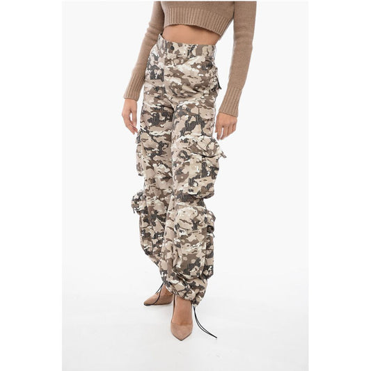 Amiri Cargo Pants with Camou Pattern