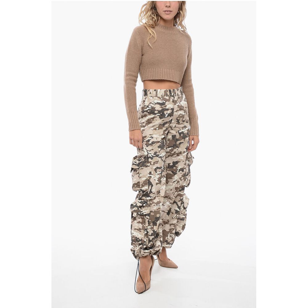 Amiri Cargo Pants with Camou Pattern