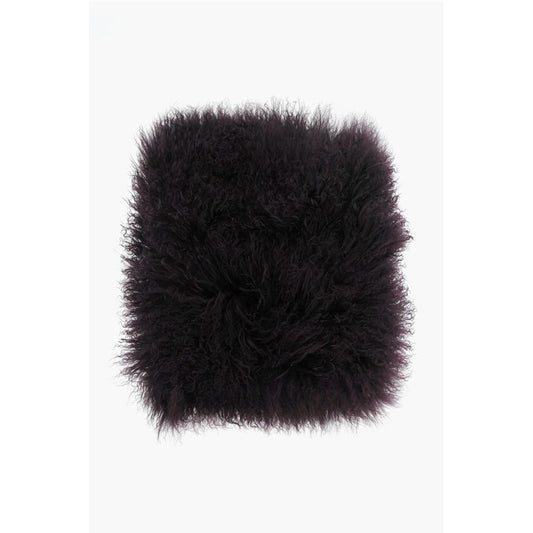 Ann Demeulemeester Shearling Oversized Neck-Collar