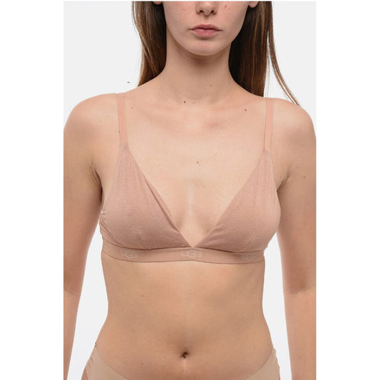 UGG Solid Color FRANCIS Triangle Bra with Logoed Band