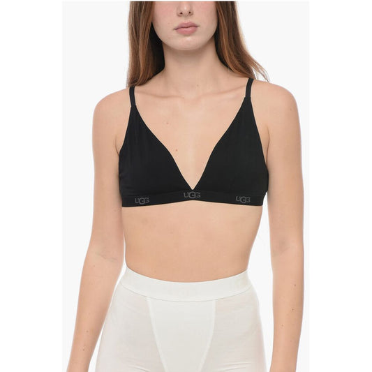 UGG Solid Color FRANCIS Triangle Bra with Logoed Band