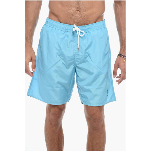 Yes I Am Logoed Patch Swimshorts