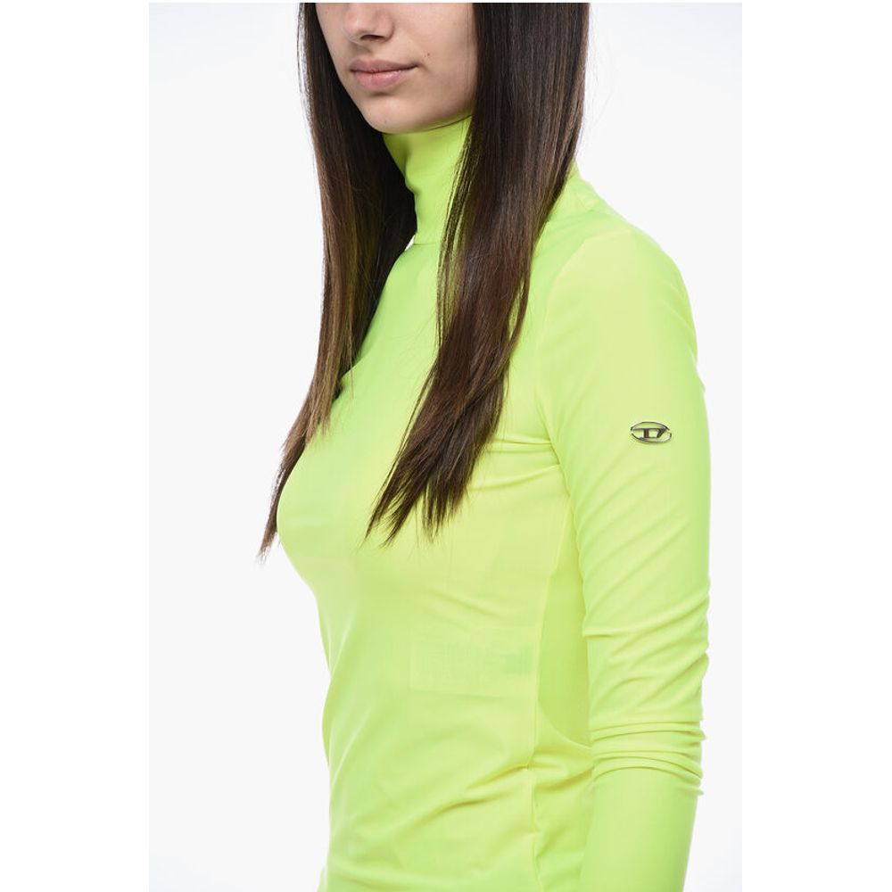 Diesel Stretchy T-URTLE_G1 Top with Turtleneck