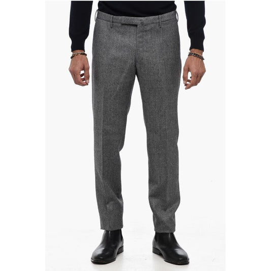 Incotex Regular Waist Virgin Wool Pants