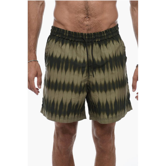 A.P.C. Tie Dye Print Boxer Swimsuit