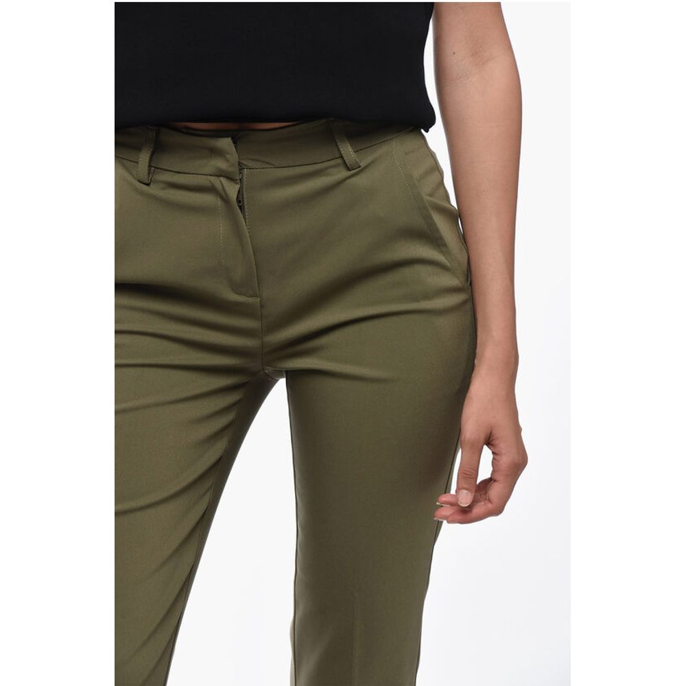 Edra Pleated Cigarette Pants