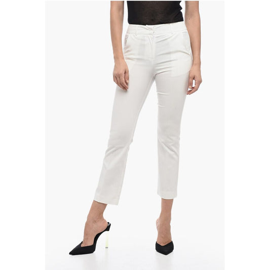 Edra Front-pleated Skinny Pants