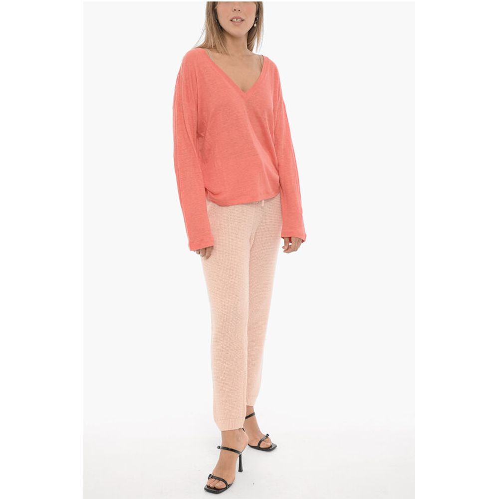Woolrich V-Neck Linen Sweater