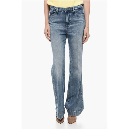 Seven Stone-Washed Bootcut Denim