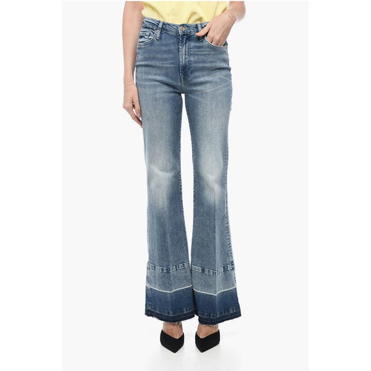Seven High-Waisted Denims with Two-Toned Detail