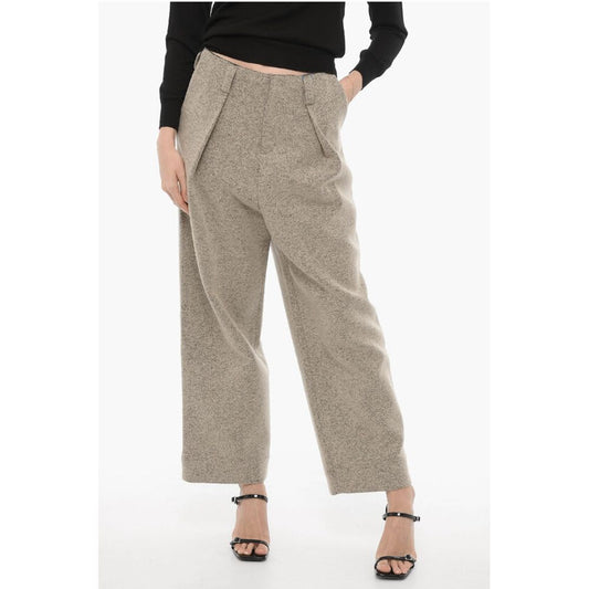 Ader Error Wool Blend Single Pleat Pants