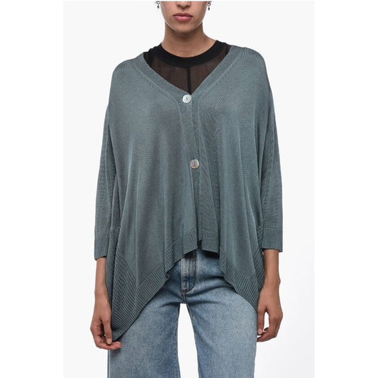 ArchivioB Oversized Cardigan with 3/4 Sleeves