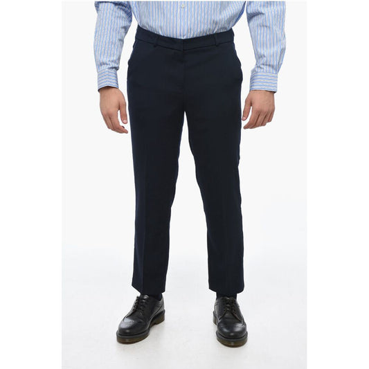 Edra Front-pleated Cigarette Pants